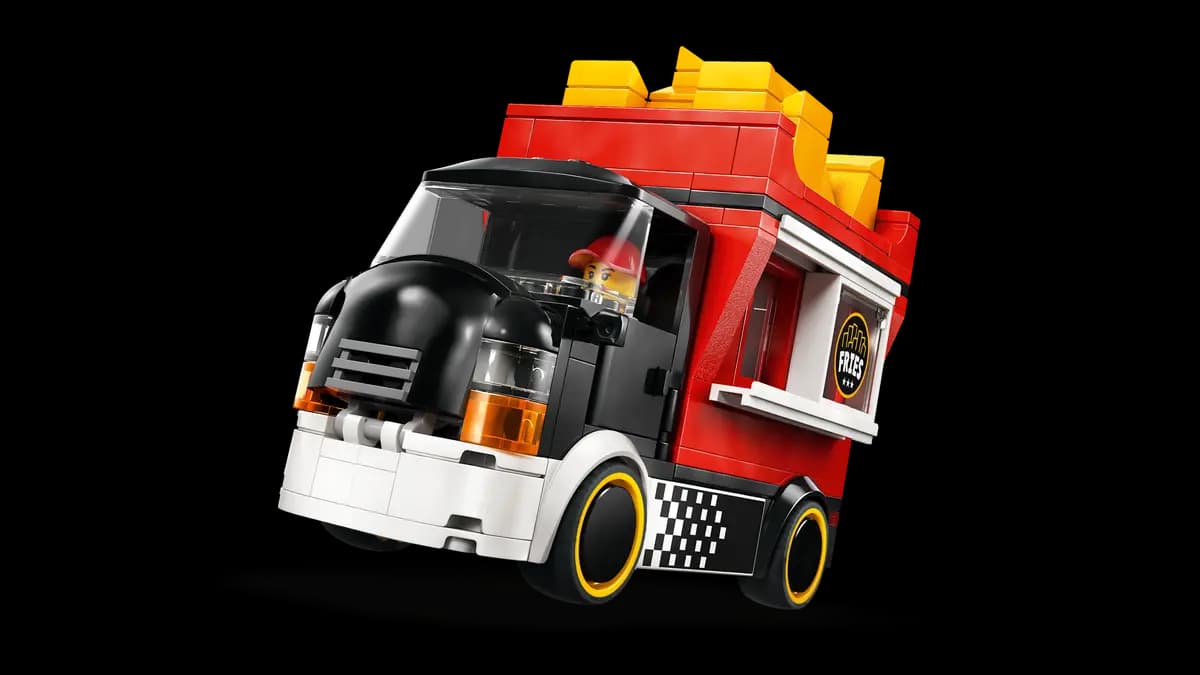 LEGO Fries Food Truck 60488 [216 pieces, ages 5+, City]