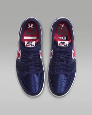 Air Jordan 1 Retro Low OG "Howard" Men's Shoes College Navy/White/University Red [College Navy/White/University Red, M 7 / W 8.5, M 7.5 / W 9, M 8 / W 9.5, M 8.5 / W 10, M 9 /, Low