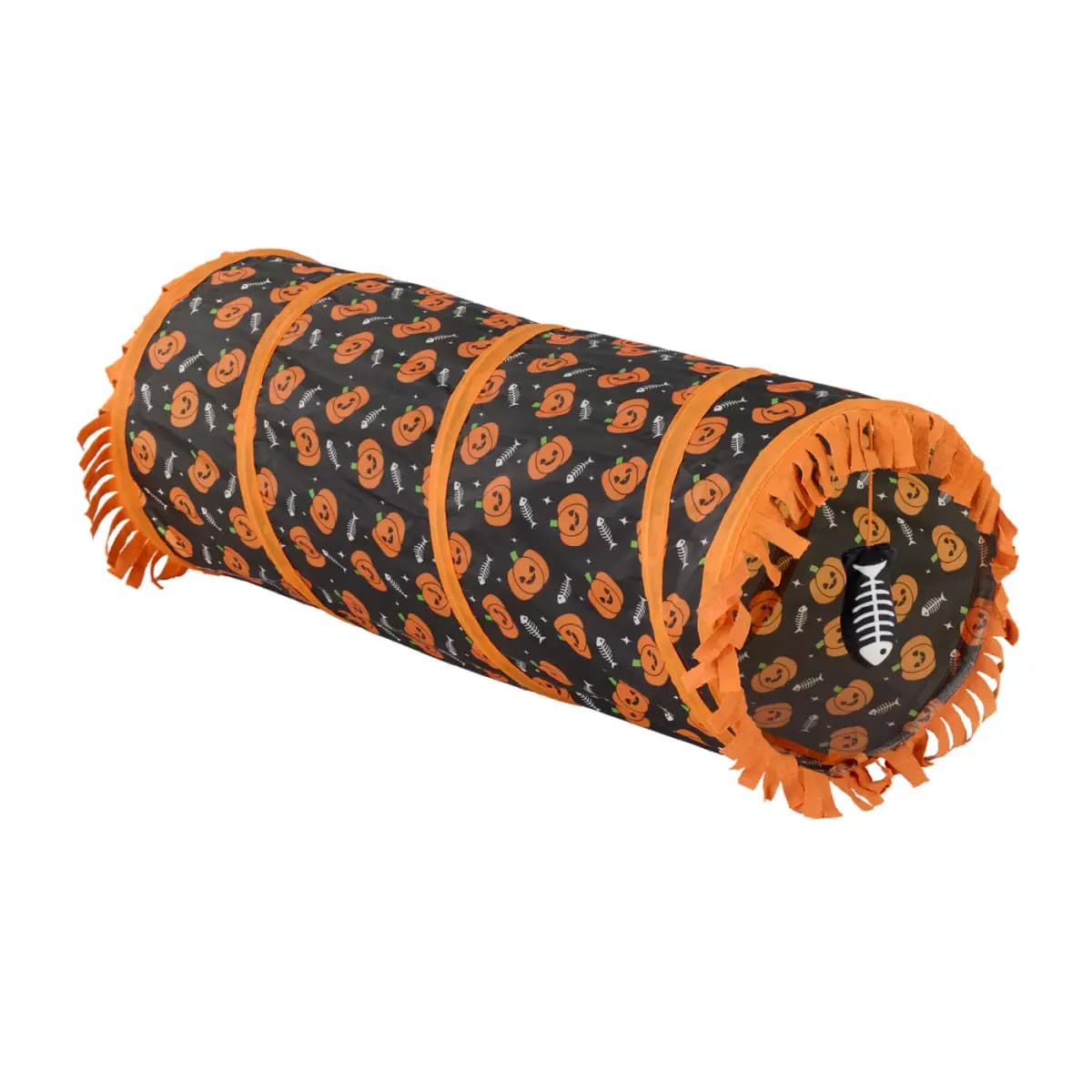 Thrills & Chills™ Halloween Pop-Up Cat Tunnel [Brand Thrills & Chills®, Includes 1 Tunnel, Intended For Cat, Activity Hiding, Playing]