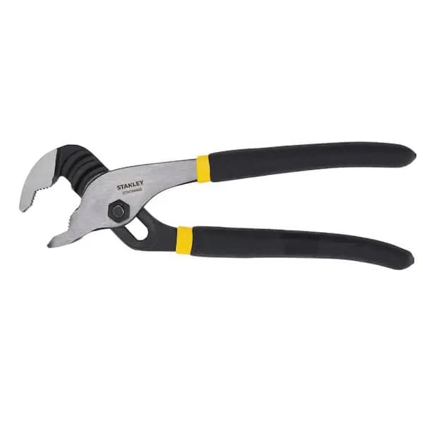 Stanley 8 in. Groove Joint Pliers, STHT84400 [Features: No Additional Features, Hand Tool Type: Groove Pliers, Individual/Set: Individual]