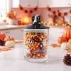 Cook With Color Ghosts Halloween Icon Treat Gifting Jar [Number of Pieces 2, Dimensions (Overall) 6.5 Inches (H) x 3.94 Inches (W) x 3.94, Weight 1.98 Pounds, Lid Material Glass]