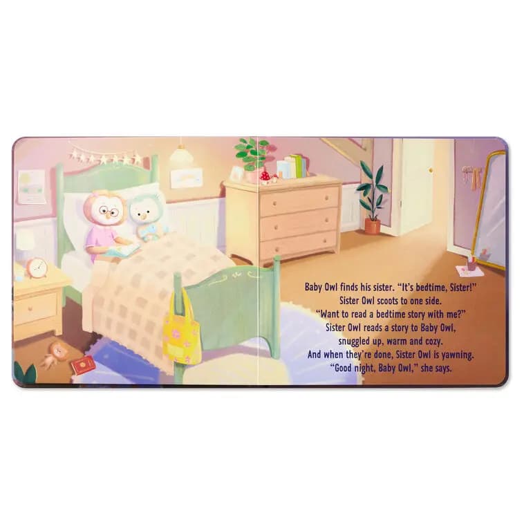 Goodnight, Baby Owl Board Book [Dimensions 7.25'' W x 7.25'' H x 0.5'' D, Material Paper., Count 1, Genre Juvenile Fiction]