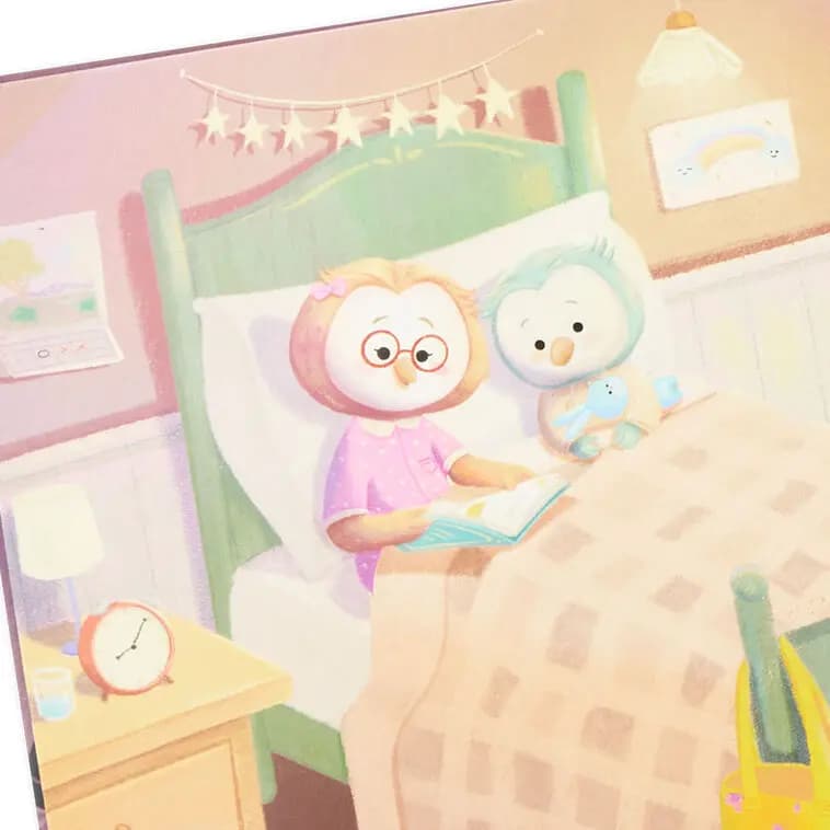 Goodnight, Baby Owl Board Book [Dimensions 7.25'' W x 7.25'' H x 0.5'' D, Material Paper., Count 1, Genre Juvenile Fiction]