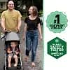 Ingenuity 3Dlite ST Convenience Stroller - Black [Dimensions (Overall) 42.5 Inches (H) x 19.5 Inches (W) x 33.5, Weight 14.56 Pounds, Holds up to 50 Pounds, Dimensions (Collapsed) 