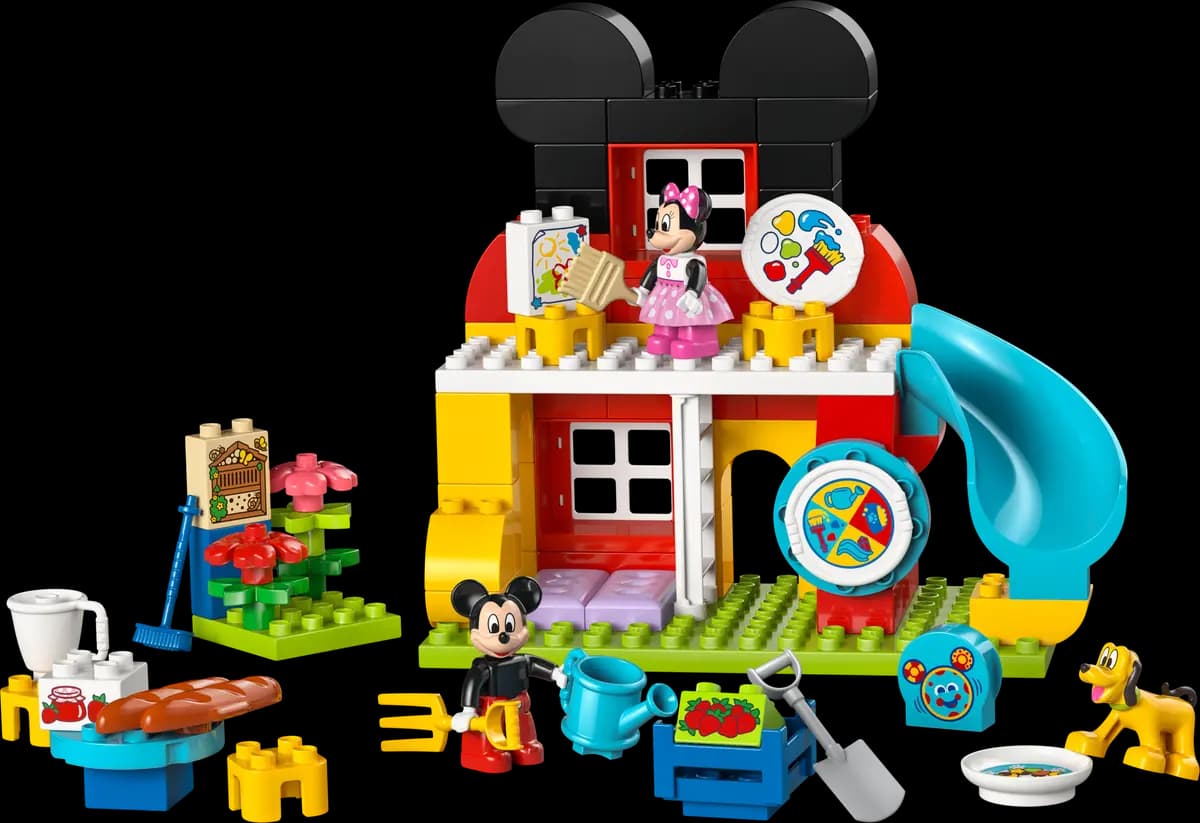 LEGO Mickey Mouse Clubhouse with Minnie & Pluto 10465 [87 pieces, ages 2+, DUPLO®]