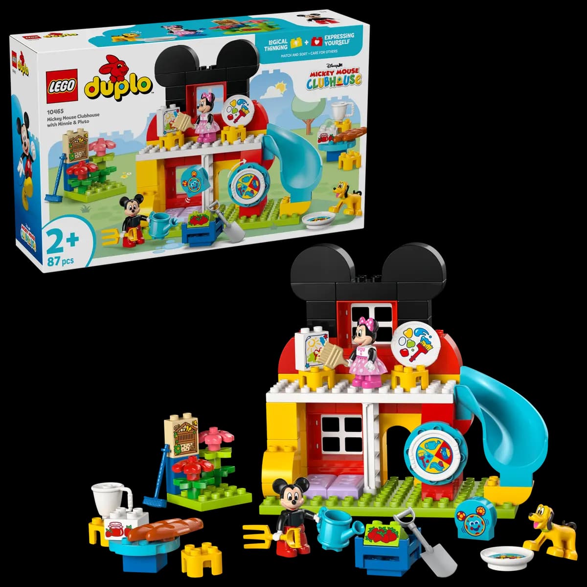LEGO Mickey Mouse Clubhouse with Minnie & Pluto 10465 [87 pieces, ages 2+, DUPLO®]