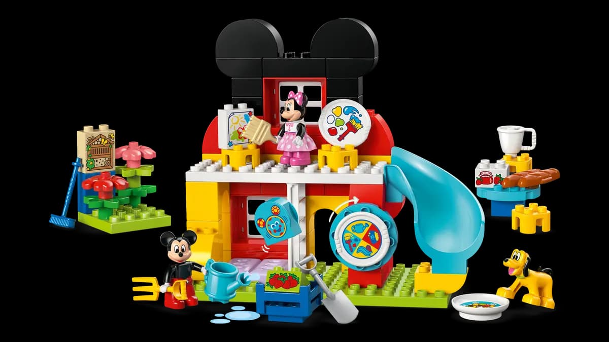 LEGO Mickey Mouse Clubhouse with Minnie & Pluto 10465 [87 pieces, ages 2+, DUPLO®]