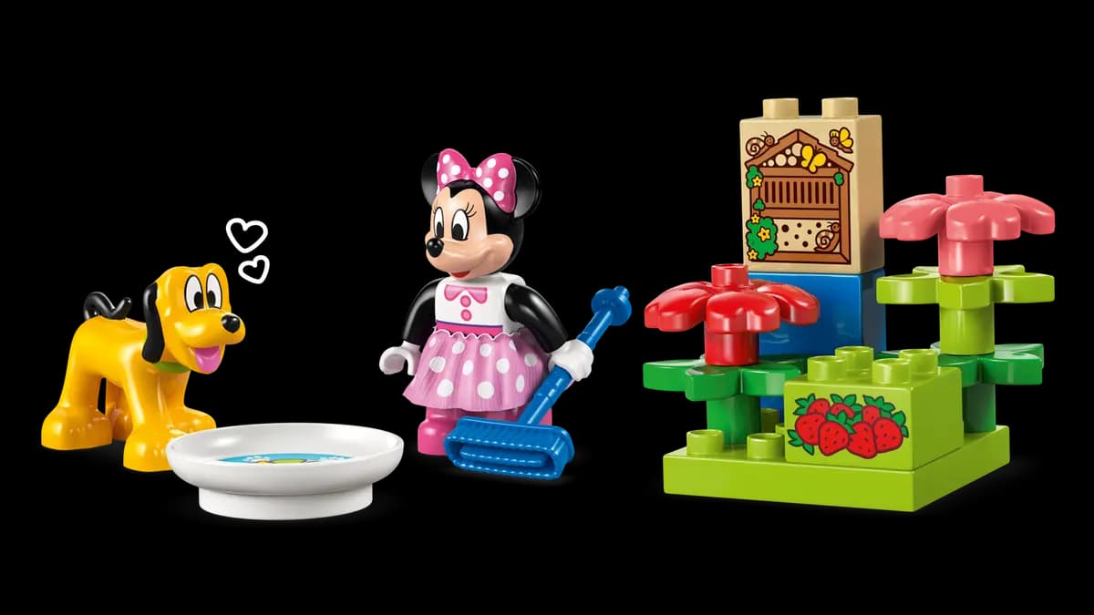 LEGO Mickey Mouse Clubhouse with Minnie & Pluto 10465 [87 pieces, ages 2+, DUPLO®]