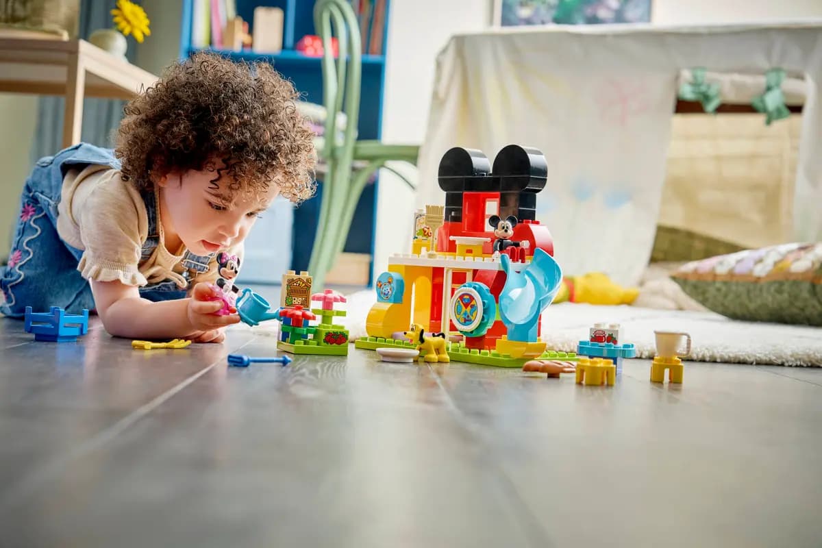 LEGO Mickey Mouse Clubhouse with Minnie & Pluto 10465 [87 pieces, ages 2+, DUPLO®]