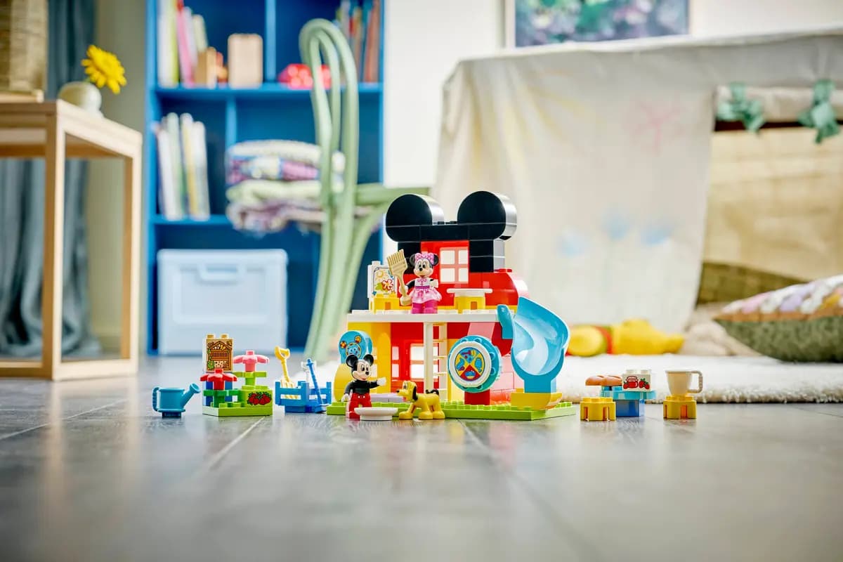 LEGO Mickey Mouse Clubhouse with Minnie & Pluto 10465 [87 pieces, ages 2+, DUPLO®]