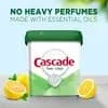 Cascade Free & Clear Dishwasher Detergent Gel - 75oz [Scent Lemon, Product Form Liquid Gel, Package Quantity 1, Recommended Surface Application Multi-Surface]