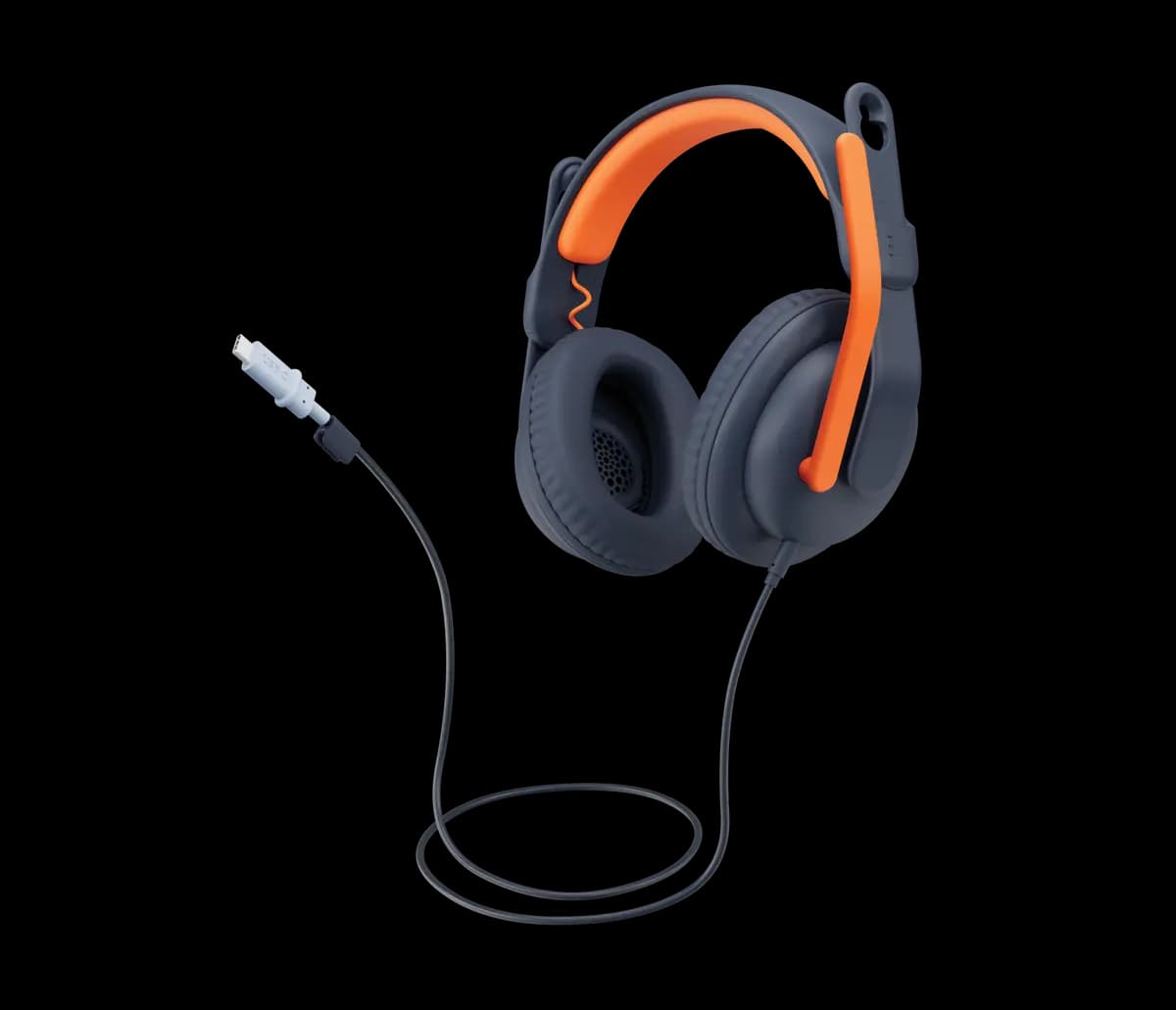Logitech Logitech Zone Learn - Orange [6.5 in (165 mm), 7.48 in (190 mm), 3.23 in (82 mm)]