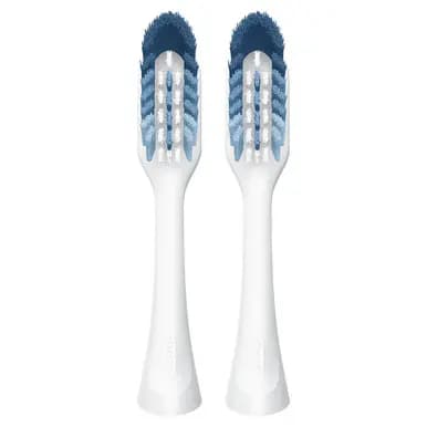 Oral-B Clic Toothbrush Replacement Brush Heads, White, 2 Count [7 SMART Brushing Modes, Interactive Color Display, Artificial Intelligence + 3D]