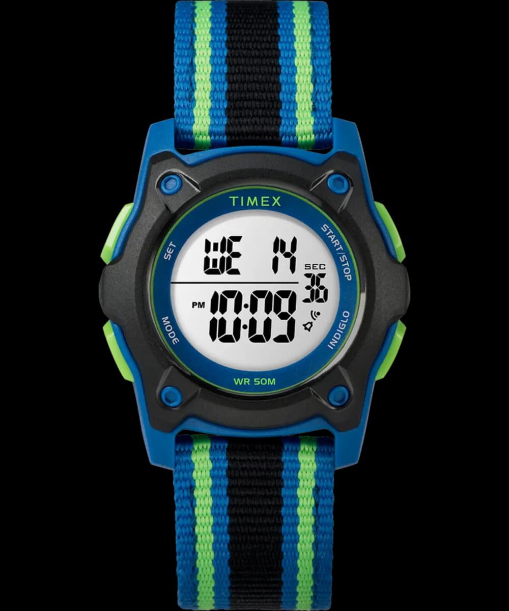 Timex Time Machines 35mm Double Layer Fabric Strap Kids [Resin, 35 mm]