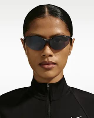 Nike Airelon Force Sunglasses Black/Light Silver [Black/Light Silver, Product Details, Lightweight, durable titanium frame.]