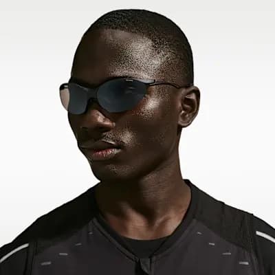 Nike Airelon Force Sunglasses Black/Light Silver [Black/Light Silver, Product Details, Lightweight, durable titanium frame.]