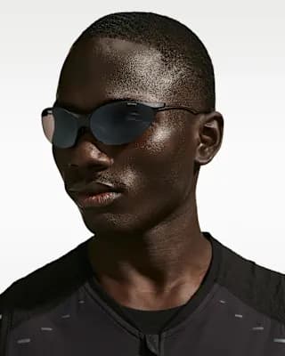 Nike Airelon Force Sunglasses Black/Light Silver [Black/Light Silver, Product Details, Lightweight, durable titanium frame.]