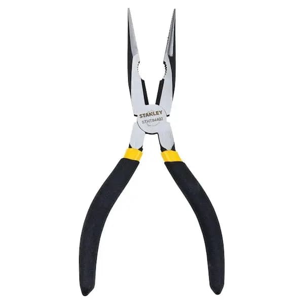 Stanley 6 in. Long Nose Pliers, STHT84402 [Features: No Additional Features, Hand Tool Type: Long Nose Pliers, Individual/Set: Individual]
