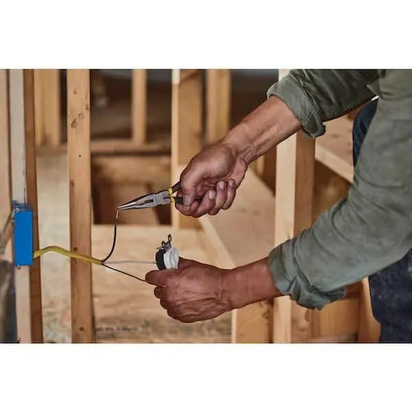 Stanley 6 in. Long Nose Pliers, STHT84402 [Features: No Additional Features, Hand Tool Type: Long Nose Pliers, Individual/Set: Individual]