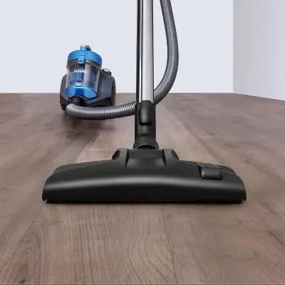 Eureka WhirlWind Bagless Canister Vacuum Blue: Electric Canister Cleaner, Washable Foam Filter, Swivel Head, 2.5L Capacity [Electric, 16 Feet, 4.9 Feet]