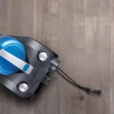 Eureka WhirlWind Bagless Canister Vacuum Blue: Electric Canister Cleaner, Washable Foam Filter, Swivel Head, 2.5L Capacity [Electric, 16 Feet, 4.9 Feet]