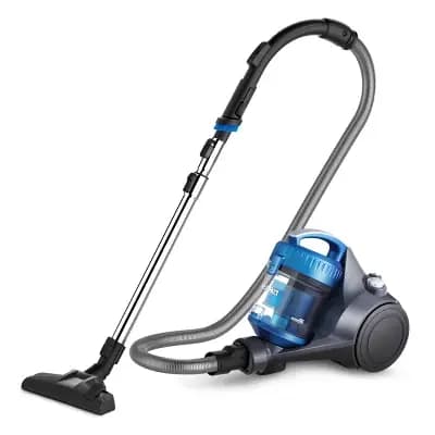 Eureka WhirlWind Bagless Canister Vacuum Blue: Electric Canister Cleaner, Washable Foam Filter, Swivel Head, 2.5L Capacity [Electric, 16 Feet, 4.9 Feet]