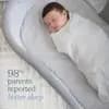 HALO Innovations HALO Baby Swaddle Wrap 100% Cotton - Cream S [Sizing Infant, Material 100% Cotton, Fit Fitted, Fabric Name Woven]