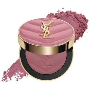 Yves Saint Laurent Make Me Blush 24H Buildable Powder Blush 84 Flirty Barista [Medium, Pressed Powder, 0.21 oz/6 g]