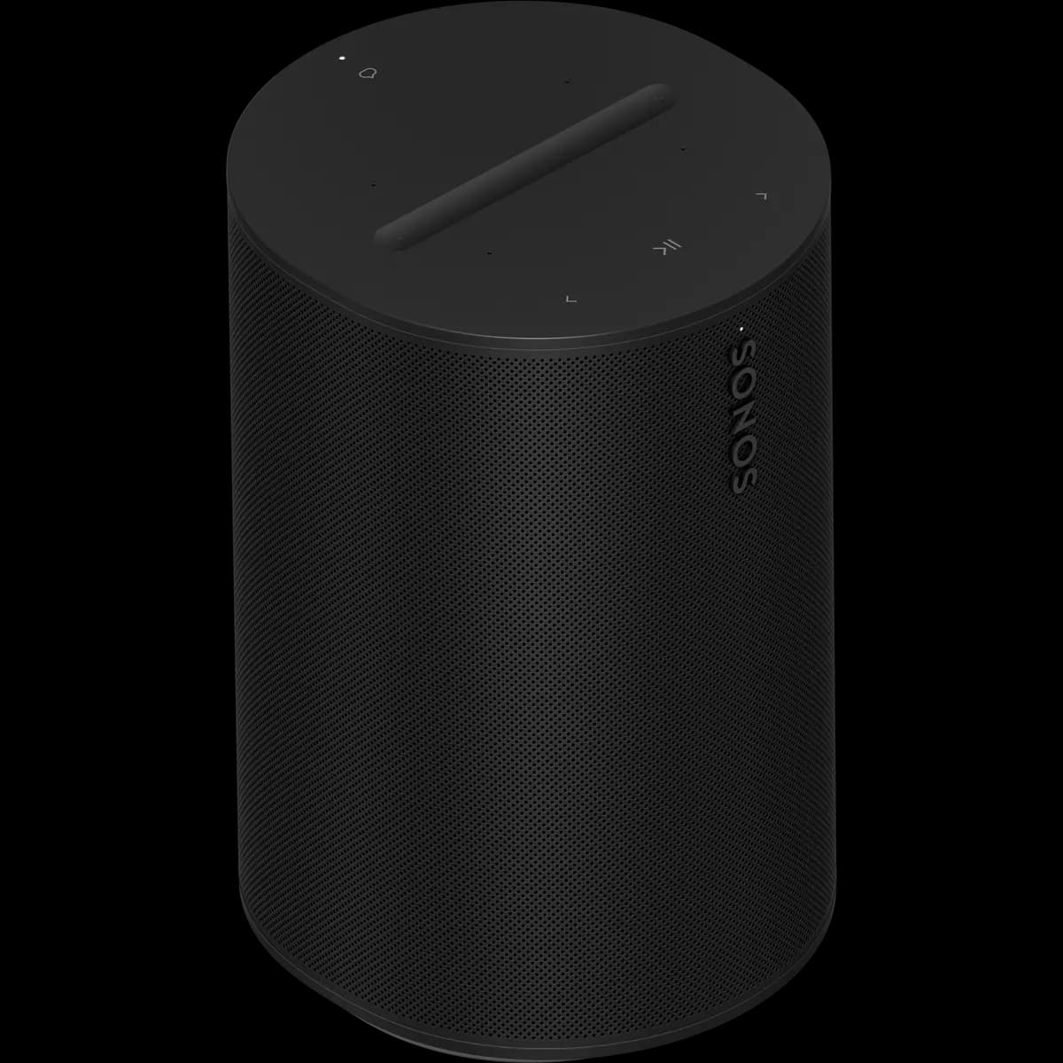 Sonos Era 100 - Black [Three class-D digital amplifiers tuned for the speaker's acoustic architecture., Two angled tweeters create a crisp and accurate high frequency response and 