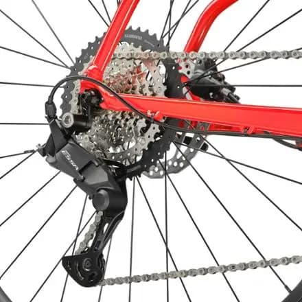Cannondale Quick CX 3 Bike Rally Red [Cycling, SmartForm C3 alloy, tapered head tube, StraightShot hidden cable routing, post-mount disc, rack/fender mounts, Front Suspension]