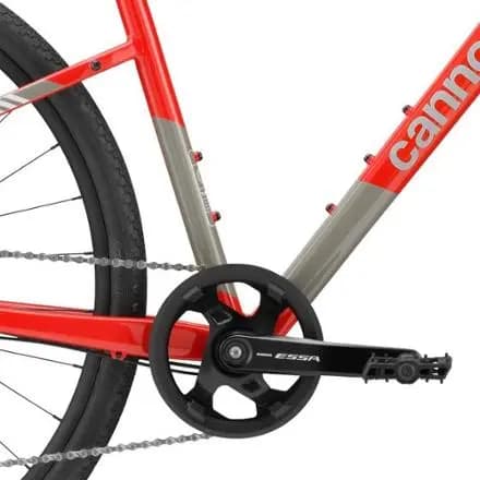 Cannondale Quick CX 3 Bike Rally Red [Cycling, SmartForm C3 alloy, tapered head tube, StraightShot hidden cable routing, post-mount disc, rack/fender mounts, Front Suspension]