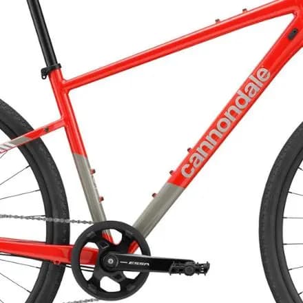 Cannondale Quick CX 3 Bike Rally Red [Cycling, SmartForm C3 alloy, tapered head tube, StraightShot hidden cable routing, post-mount disc, rack/fender mounts, Front Suspension]