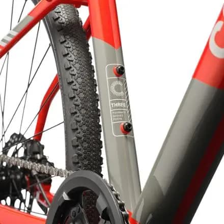 Cannondale Quick CX 3 Bike Rally Red [Cycling, SmartForm C3 alloy, tapered head tube, StraightShot hidden cable routing, post-mount disc, rack/fender mounts, Front Suspension]