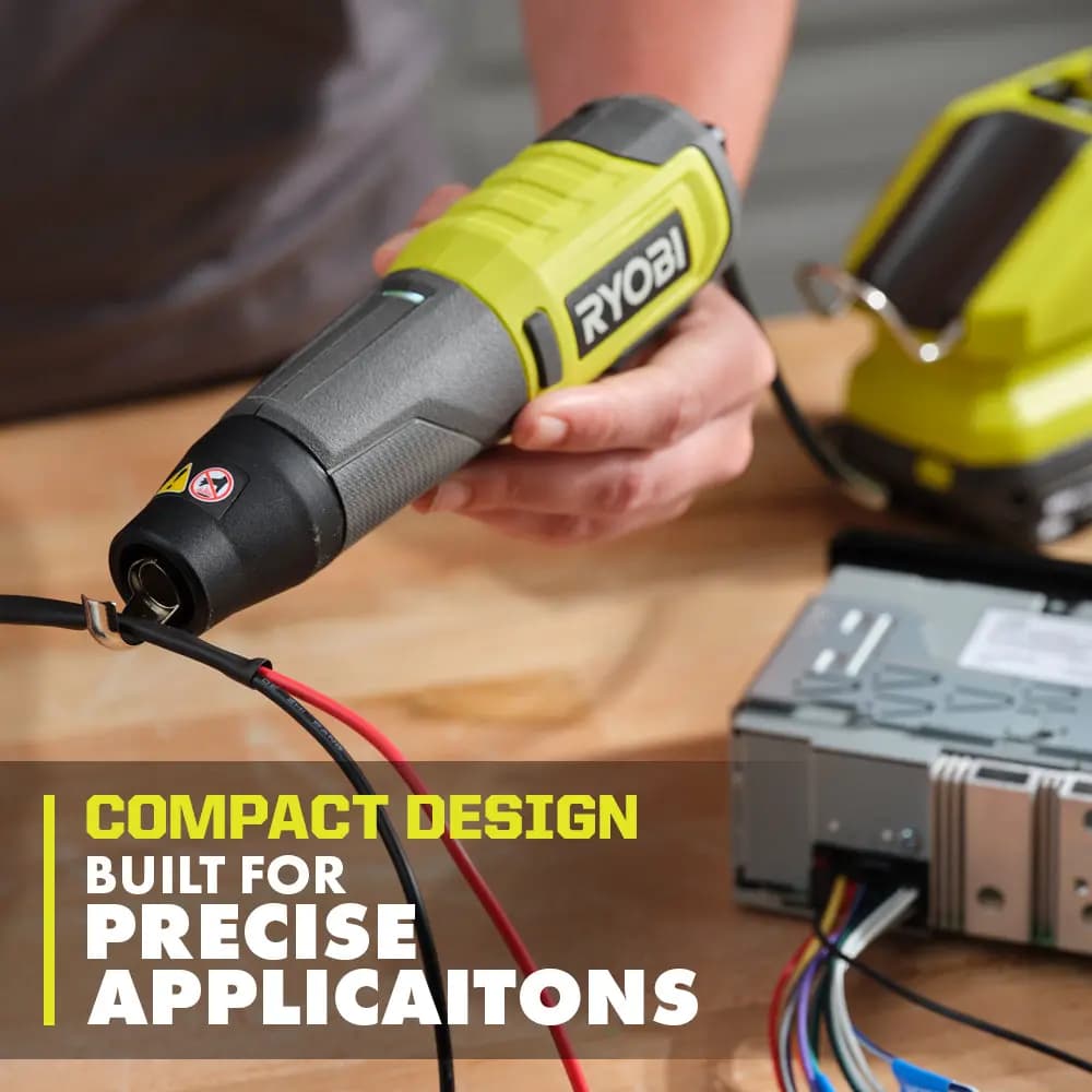 RYOBI 18V ONE+ Heat Pen Kit [Fuel Gauge Integrated LEDs, Voltage 18V, Capacity 2Ah]