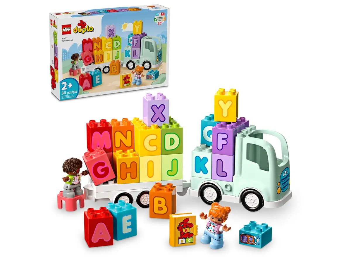 LEGO Alphabet Truck 10421 [36 pieces, ages 2+, DUPLO®]