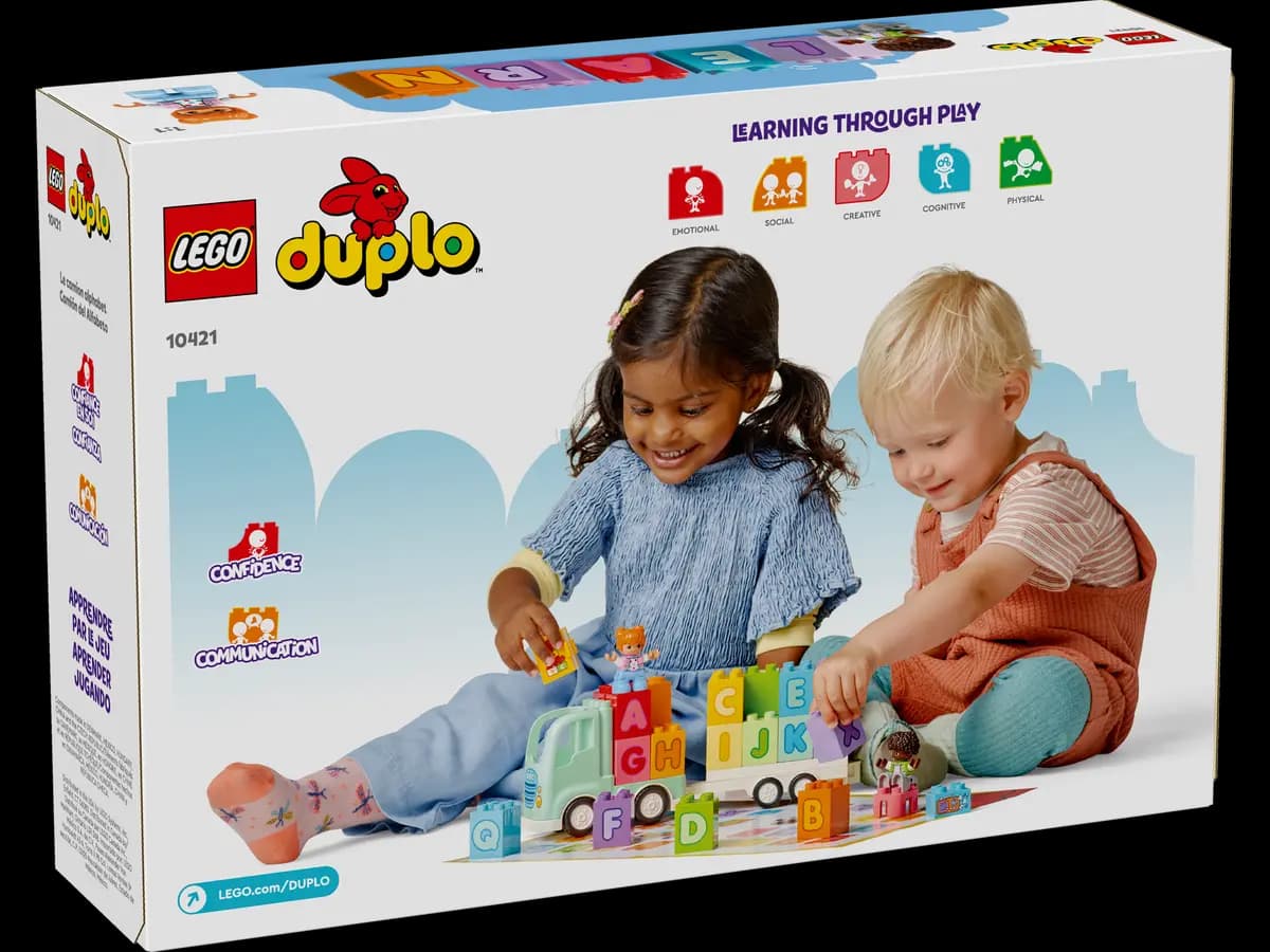 LEGO Alphabet Truck 10421 [36 pieces, ages 2+, DUPLO®]