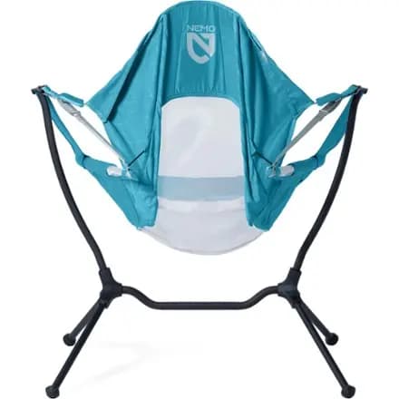 NEMO Stargaze Reclining Camp Chair Algiers Blue [Camping, Suspended, Yes]