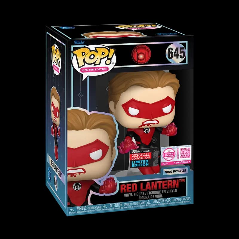 Funko Pop! Red Lantern with Pop! Protector [Pop!, Green Lantern]