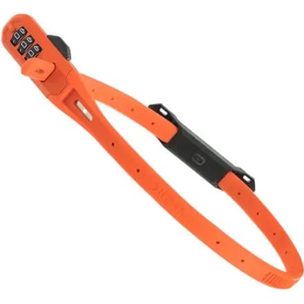 Hiplok Z Lok Combo Bike Lock Orange [Cycling, Cable Lock, Combination Lock]