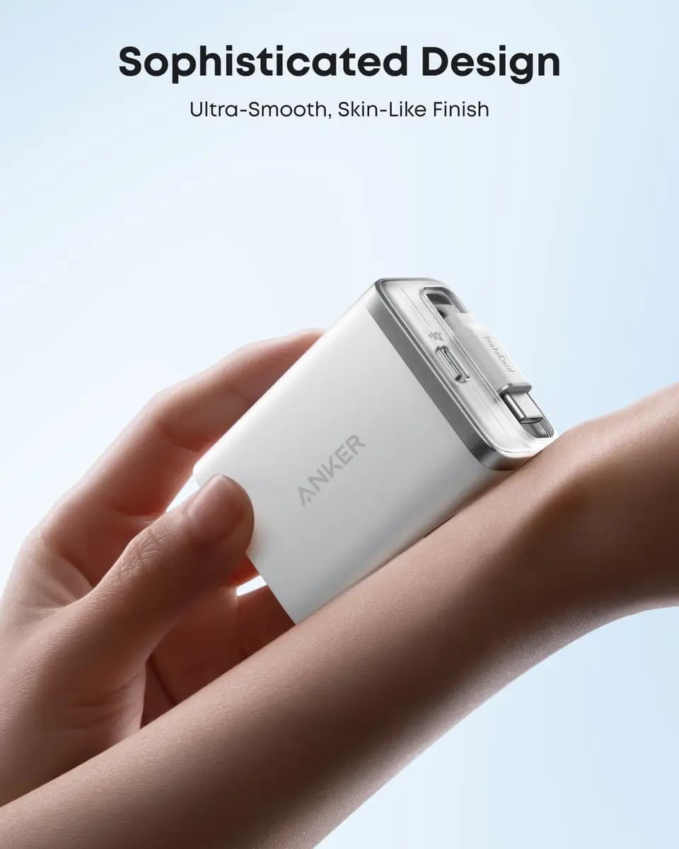 Anker Bundle kit:Anker Nano Charger (35W, Built-In Retractable USB-C Cable) —2- Pack [35W, 100-240V~, 1.2A, 50-60Hz, USB-C1 (Retractable Cable Port)]