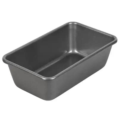 Wilton 9"x5" Nonstick Ultra Bake Professional Loaf Pan: Steel Bread & Meatloaf Pan, Dishwasher-Safe, Gray [Steel, 1.25 Pounds, Dishwasher-Safe]
