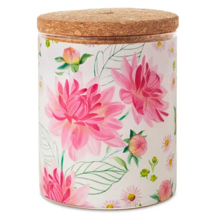 Vanilla Cake and Buttercream Scented 2-Wick Jar Candle, 14.5 oz. [Soy-blend wax candle features a glas, Vanilla cake and buttercream., Scented jar candle makes a great gif, 14.5 oz