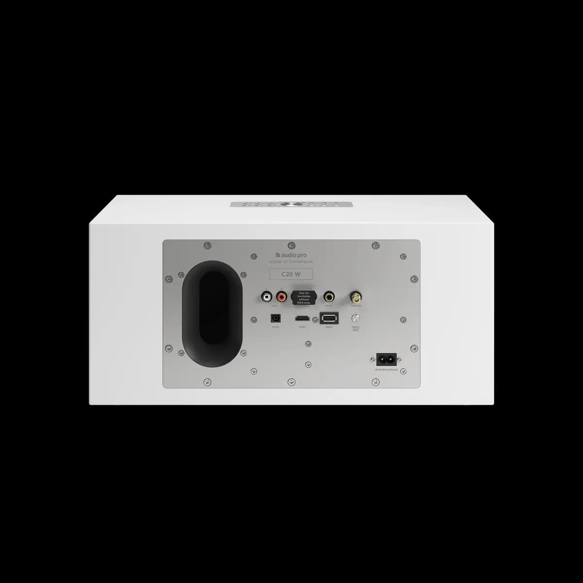 Audio Pro C20 W White [196x410x220 mm, 6,2 kg, 2x30W+130W]