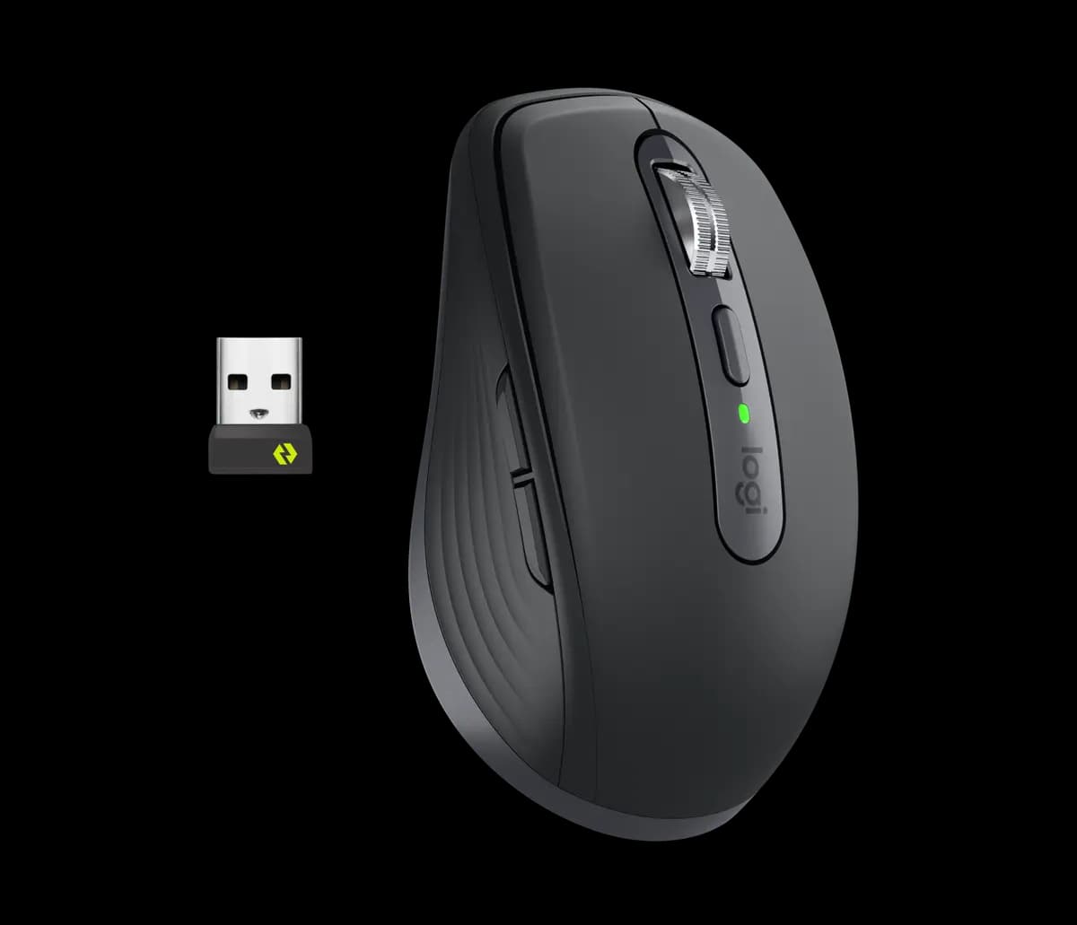 Logitech MX Anywhere 3S for Business - Graphite [3.96 in (100.5 mm), 2.56 in (65 mm), 1.35 in (34.4 mm)]