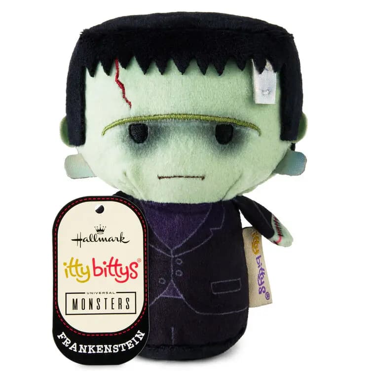 Universal Monsters Collectible Drinking Glass, 13.5 oz. [Frankenstein. Dracula. The Wolfman., 3.25" W x 5" H x 3.25" D, Glass., Holds 13.5 oz.]
