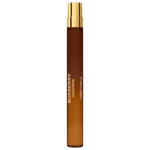 BURBERRY Goddess Amber Vanilla Eau de Parfum Intense with Maple Syrup & Amber Travel Spray 0.34 oz/10 ml [Warm and Spicy, Warm and Sweet Gourmands, 0.34 oz/10 ml]