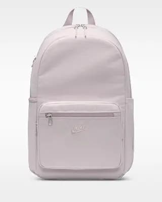 Nike Heritage Eugene 2.0 Backpack (20L) Particle Rose/Particle Rose/Particle Rose [Body: 100% polyester. Lining: 100% polyester., Spot clean, ONE SIZE]
