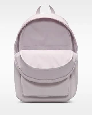 Nike Heritage Eugene 2.0 Backpack (20L) Particle Rose/Particle Rose/Particle Rose [Body: 100% polyester. Lining: 100% polyester., Spot clean, ONE SIZE]