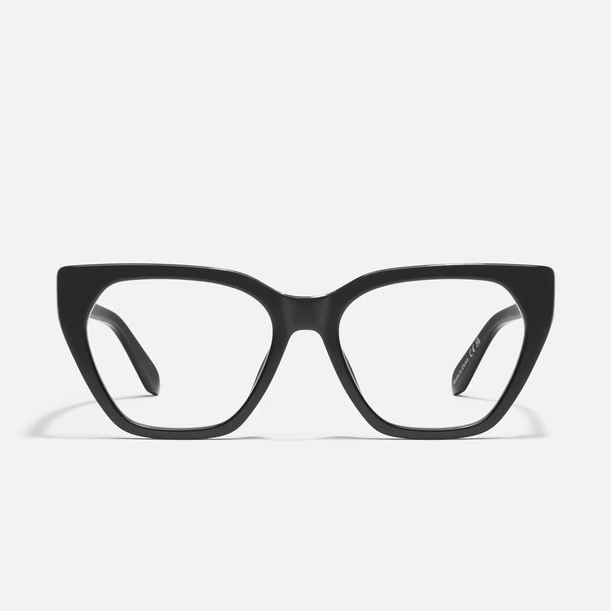 Quay VIDEO VIXEN RX BLACK/RX [Prescription lenses, Cat eye shape, Standard arms]