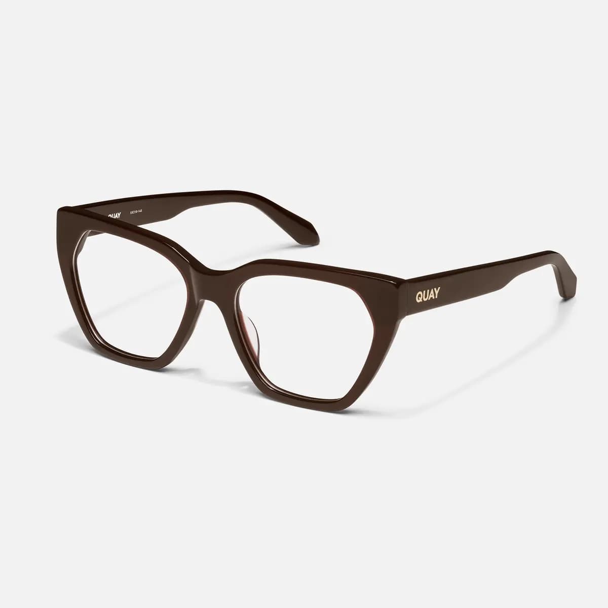 Quay VIDEO VIXEN RX BLACK/RX [Prescription lenses, Cat eye shape, Standard arms]